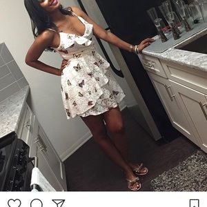 Cute little white sundress